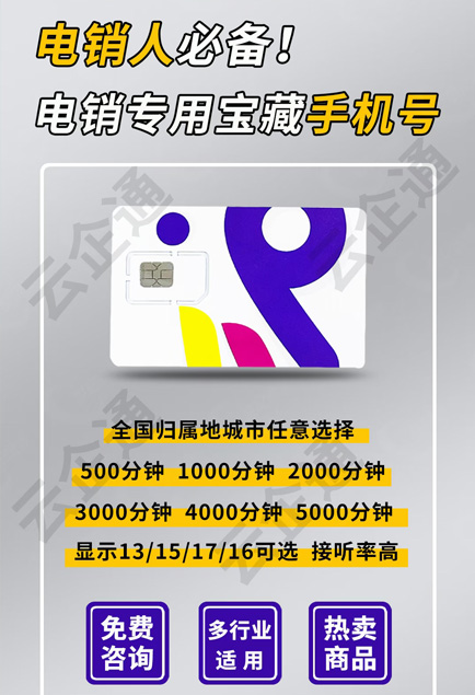 電銷卡-電銷行業提升業績的利器